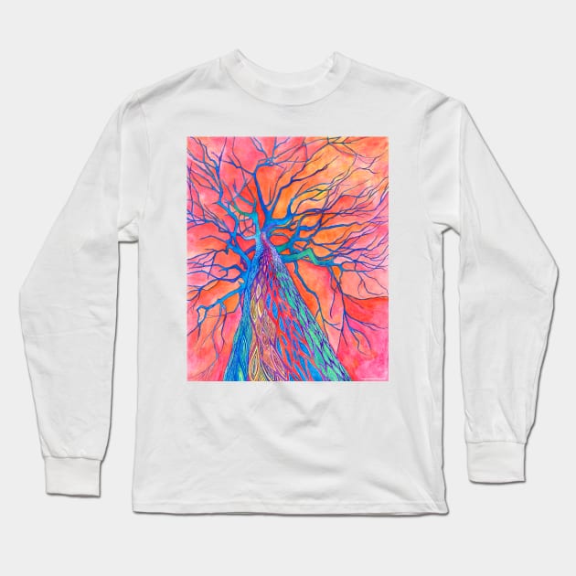 Tree of TRAD Long Sleeve T-Shirt by ARTofDiNo